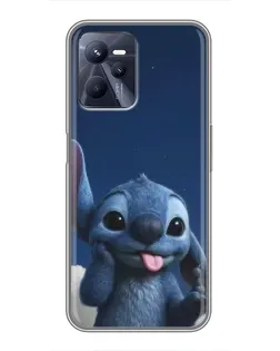 Чохол для Realme C35 з картинкою «Стіч у хмарах»