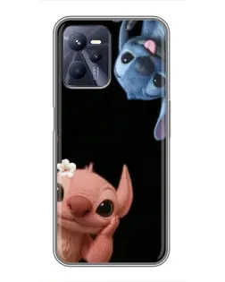 Чохол для Realme C35 з картинкою «Фіолетовий туман троянд»