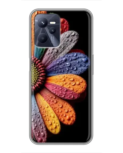 Чехол для Realme C35 с картинкой «Радужный цветок» Чехол для Realme C35 с картинкой «Радужный цветок»
