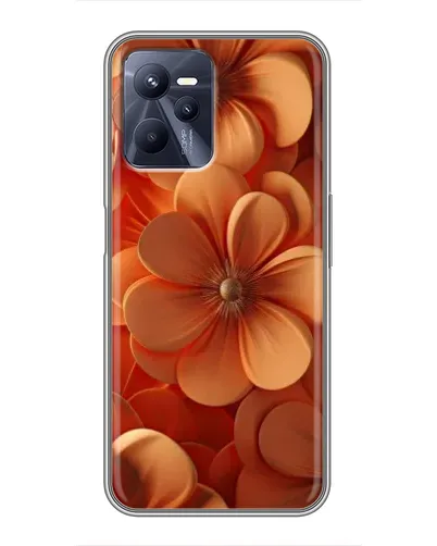 Чехол для Realme C35 с картинкой «Оранжевый макро цветок» Чехол для Realme C35 с картинкой «Оранжевый макро цветок»