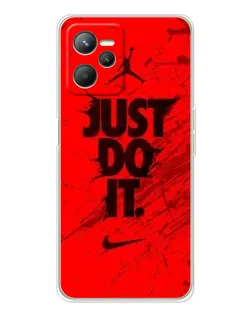 Чехол для Realme C36 с картинкой «Nike Just Do It»