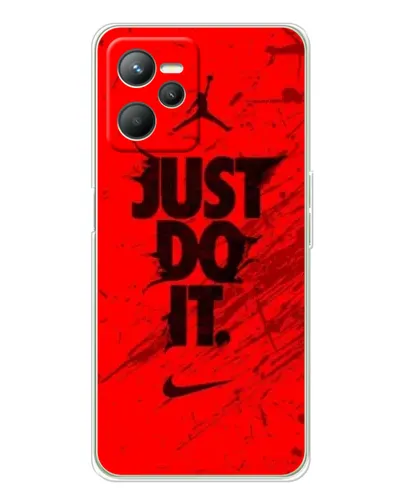 Чехол для Realme C36 с картинкой «Nike Just Do It»