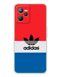 Чехол для Realme C36 с картинкой «Ретро блоки Adidas» Чехол для Realme C36 с картинкой «Ретро блоки Adidas»