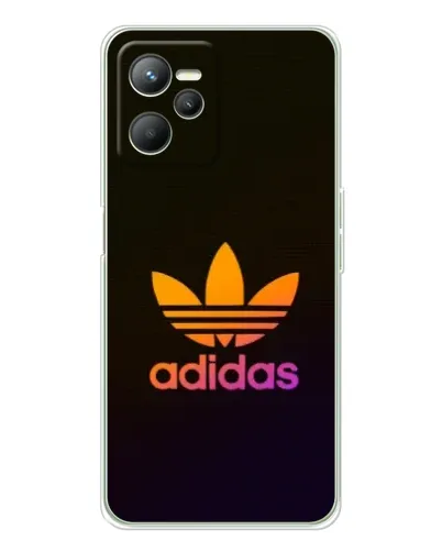 Чехол для Realme C36 с картинкой «Градиент Adidas»