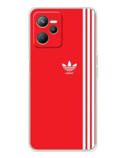 Чехол для Realme C36 с картинкой «Красный минимализм Adidas» Чехол для Realme C36 с картинкой «Красный минимализм Adidas»