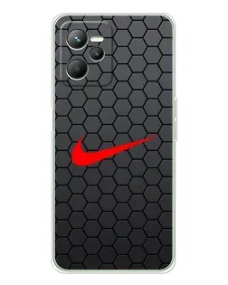 Чехол для Realme C36 с картинкой «Nike — карбоновая сетка» Чехол для Realme C36 с картинкой «Nike — карбоновая сетка»