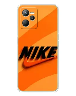 Чехол для Realme C36 с картинкой «Оранжевый драйв Nike» Чехол для Realme C36 с картинкой «Оранжевый драйв Nike»