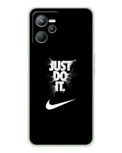 Чехол для Realme C36 с картинкой «Текстовый принт Nike» Чехол для Realme C36 с картинкой «Текстовый принт Nike»
