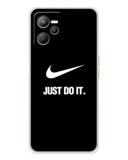 Чехол для Realme C36 с картинкой «Классический принт Nike» Чехол для Realme C36 с картинкой «Классический принт Nike»