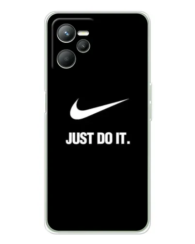 Чехол для Realme C36 с картинкой «Классический принт Nike» Чехол для Realme C36 с картинкой «Классический принт Nike»