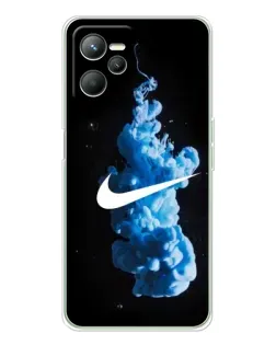 Чехол для Realme C36 с картинкой «Nike и синий дым» Чехол для Realme C36 с картинкой «Nike и синий дым»