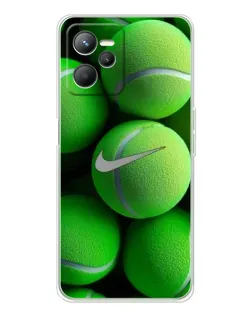 Чехол для Realme C36 с картинкой «Теннисные мячи Найк» Чехол для Realme C36 с картинкой «Теннисные мячи Найк»
