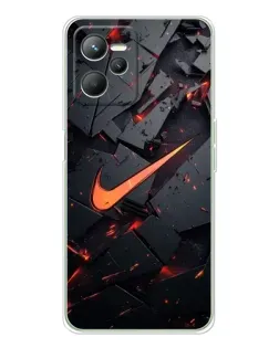Чехол для Realme C36 с картинкой «Nike — эффект разломов» Чехол для Realme C36 с картинкой «Nike — эффект разломов»