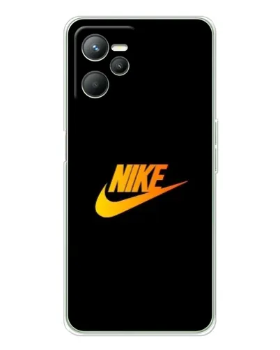 Чехол для Realme C36 с картинкой «Золотой логотип Nike» Чехол для Realme C36 с картинкой «Золотой логотип Nike»