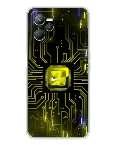 Чехол для Realme C36 с картинкой «Nike — золотая искра» Чехол для Realme C36 с картинкой «Nike — золотая искра»