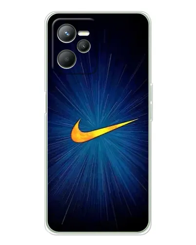Чехол для Realme C36 с картинкой «Синий пульс Nike» Чехол для Realme C36 с картинкой «Синий пульс Nike»