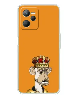 Чехол для Realme C36 с картинкой «Золотая обезьяна Bored Ape» Чехол для Realme C36 с картинкой «Золотая обезьяна Bored Ape»