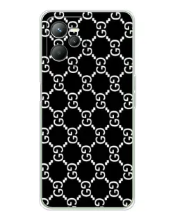 Чехол для Realme C36 с картинкой «Gucci — сетчатый паттерн»