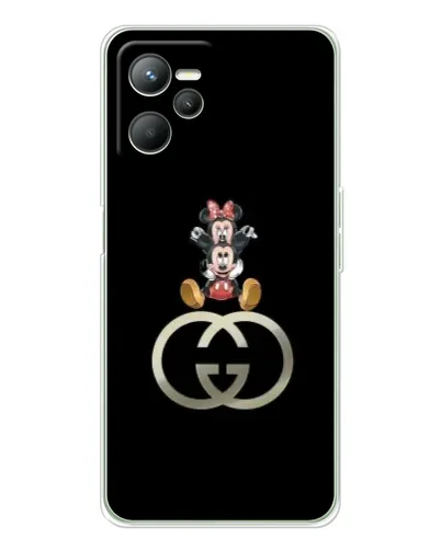 Чехол для Realme C36 с картинкой «Минни Маус на лого» Чехол для Realme C36 с картинкой «Минни Маус на лого»