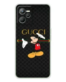 Чехол для Realme C36 с картинкой «Микки Маус Gucci»
