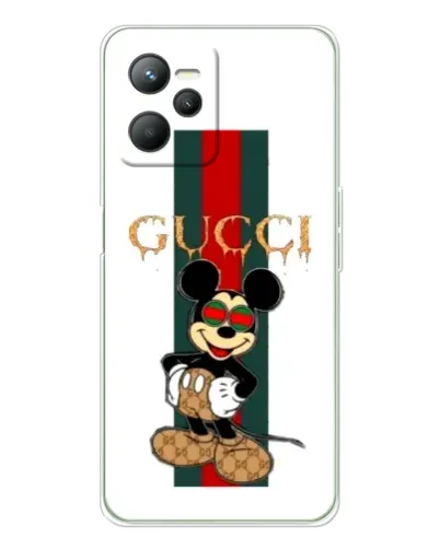 Чехол для Realme C36 с картинкой «Микки Маус Gucci — полосы» Чехол для Realme C36 с картинкой «Микки Маус Gucci — полосы»