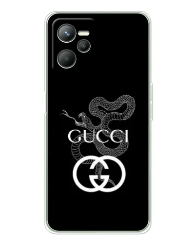Чехол для Realme C36 с картинкой «Gucci — серебряная змея» Чехол для Realme C36 с картинкой «Gucci — серебряная змея»