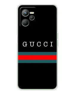 Чехол для Realme C36 с картинкой «Gucci — красный пояс»