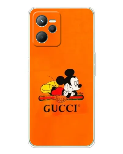Чехол для Realme C36 с картинкой «Микки Маус Gucci — оранж» Чехол для Realme C36 с картинкой «Микки Маус Gucci — оранж»