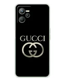 Чохол для Realme C36 з картинкою «Gucci — золото на чорному» Чохол для Realme C36 з картинкою «Gucci — золото на чорному»