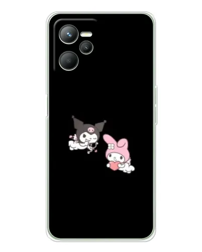 Чехол для Realme C36 с картинкой «My Melody и Kuromi»