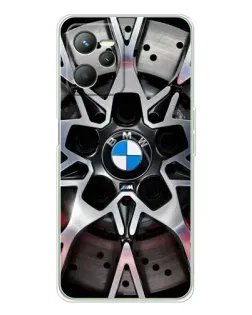 Чехол для Realme C36 с картинкой «BMW — деталь диска»