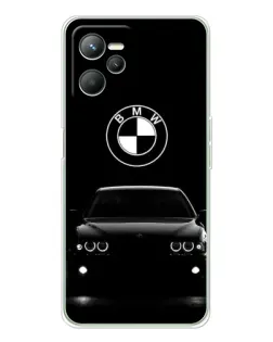 Чехол для Realme C36 с картинкой «BMW — взгляд из темноты»