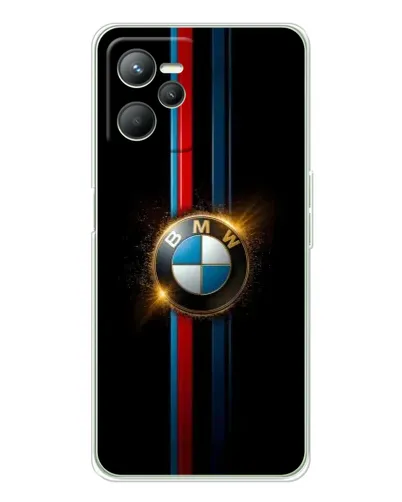 Чехол для Realme C36 с картинкой «BMW M-Power неон»
