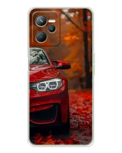 Чехол для Realme C36 с картинкой «Осенняя BMW M4»