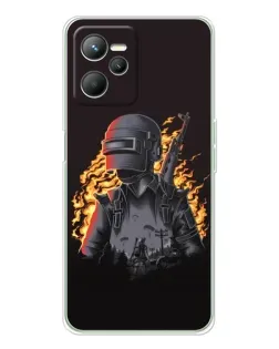 Чохол для Realme C36 з картинкою «PUBG — вогняний силует» Чохол для Realme C36 з картинкою «PUBG — вогняний силует»