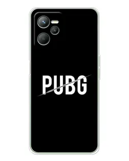 Чохол для Realme C36 з картинкою «PUBG — білий логотип» Чохол для Realme C36 з картинкою «PUBG — білий логотип»