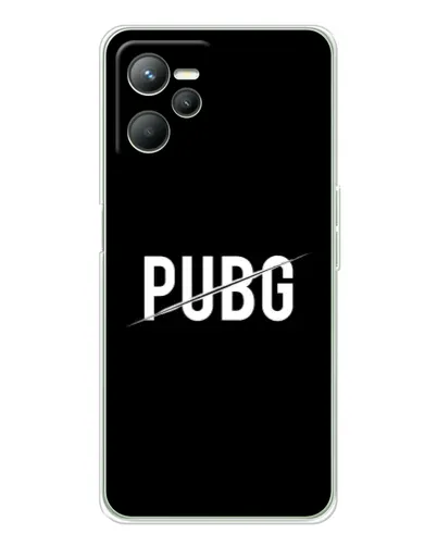 Чохол для Realme C36 з картинкою «PUBG — білий логотип» Чохол для Realme C36 з картинкою «PUBG — білий логотип»