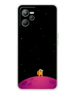Чохол для Realme C36 з картинкою «Самотній герой на планеті» Чохол для Realme C36 з картинкою «Самотній герой на планеті»