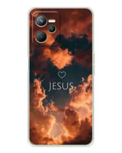 Чехол для Realme C36 с картинкой «Сияние Имени Jesus»