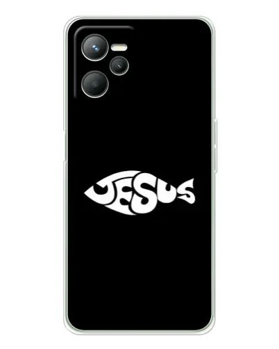 Чехол для Realme C36 с картинкой «Рыба Jesus» Чехол для Realme C36 с картинкой «Рыба Jesus»
