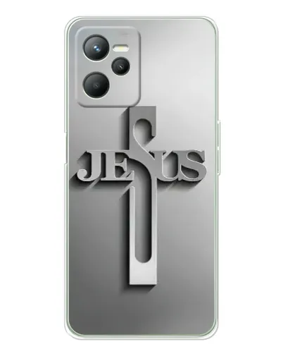 Чехол для Realme C36 с картинкой «Металлический крест Jesus» Чехол для Realme C36 с картинкой «Металлический крест Jesus»