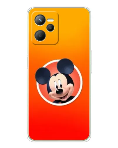 Чехол для Realme C36 с картинкой «Mickey в круге»