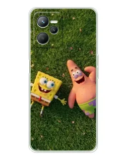 Чехол для Realme C36 с картинкой «Друзья на лужайке» Чехол для Realme C36 с картинкой «Друзья на лужайке»