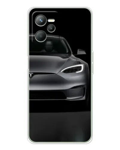 Чехол для Realme C36 с картинкой «Tesla Model S Look» Чехол для Realme C36 с картинкой «Tesla Model S Look»
