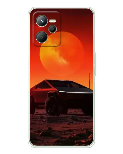Чехол для Realme C36 с картинкой «Cybertruck на Марсе» Чехол для Realme C36 с картинкой «Cybertruck на Марсе»