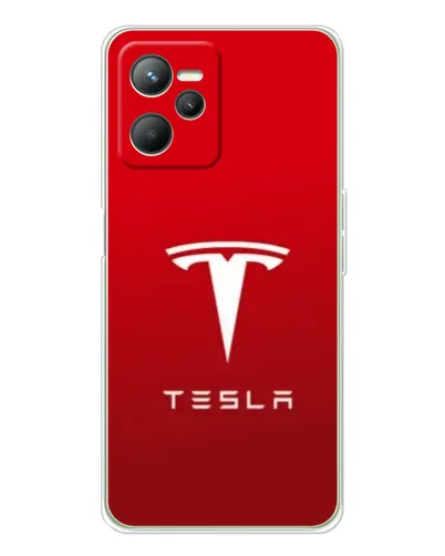 Чехол для Realme C36 с картинкой «Tesla Red Classic» Чехол для Realme C36 с картинкой «Tesla Red Classic»