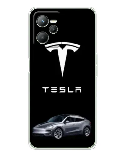 Чехол для Realme C36 с картинкой «Tesla Model Y» Чехол для Realme C36 с картинкой «Tesla Model Y»