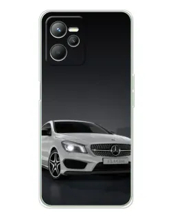 Чехол для Realme C36 с картинкой «Mercedes AMG GT Silver»