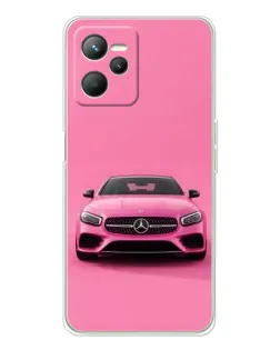 Чехол для Realme C36 с картинкой «Розовый Mercedes AMG» Чехол для Realme C36 с картинкой «Розовый Mercedes AMG»