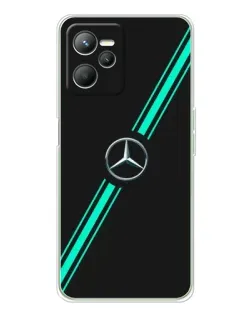 Чехол для Realme C36 с картинкой «Спортивные линии Mercedes» Чехол для Realme C36 с картинкой «Спортивные линии Mercedes»